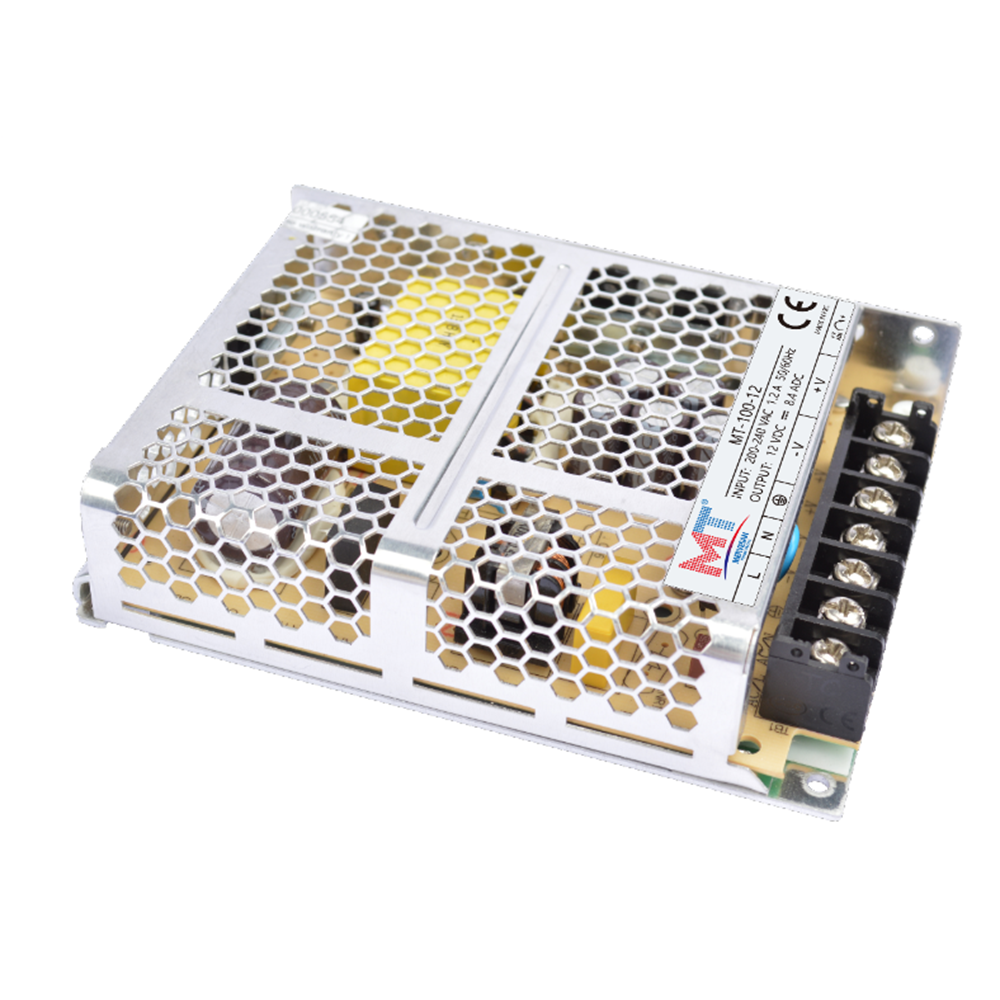 Mervesan MT-100-12 12VDC 8,3A Metal Kasa Güç Kaynağı