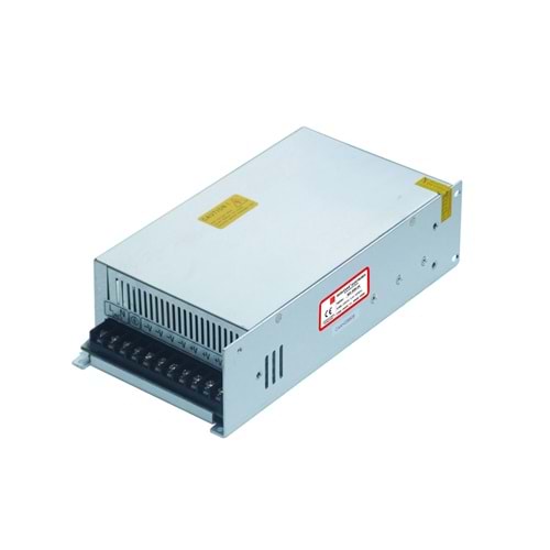 Mervesan MT-500-12 12VDC 40A Metal Kasa Güç Kaynağı