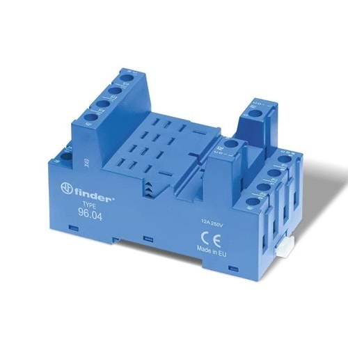 Finder 96.04.SMA 56.34 Serisi İçin Röle Soketi