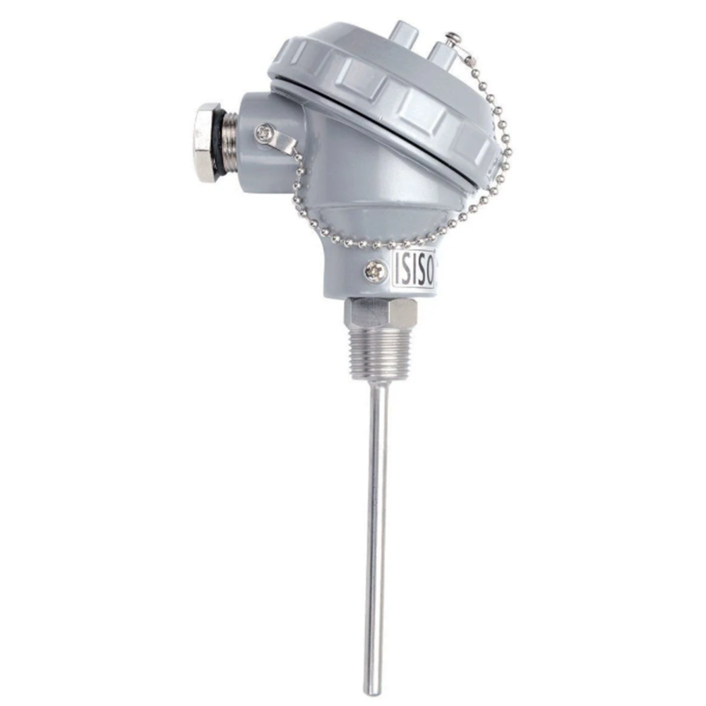 Isıso TRPT-231-8-50-1/2 Q8 50 mm Kafalı Tip PT-100 Termokupl