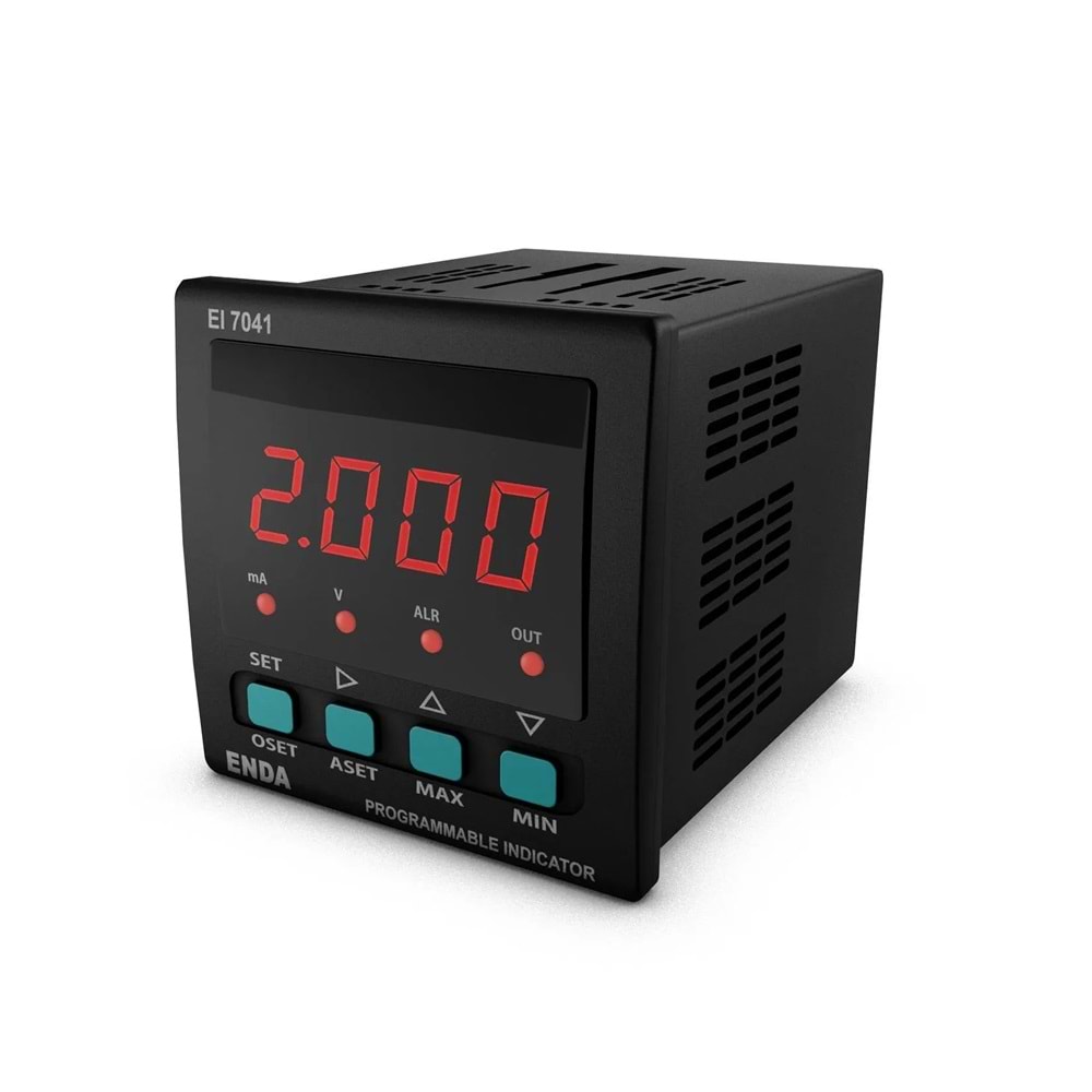 EI7041-230 90-250VAC Proses Gösterge