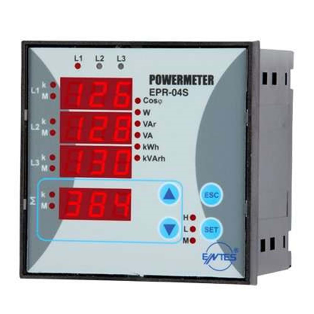 EPR-04-96 Güç ve Enerji Ölçer