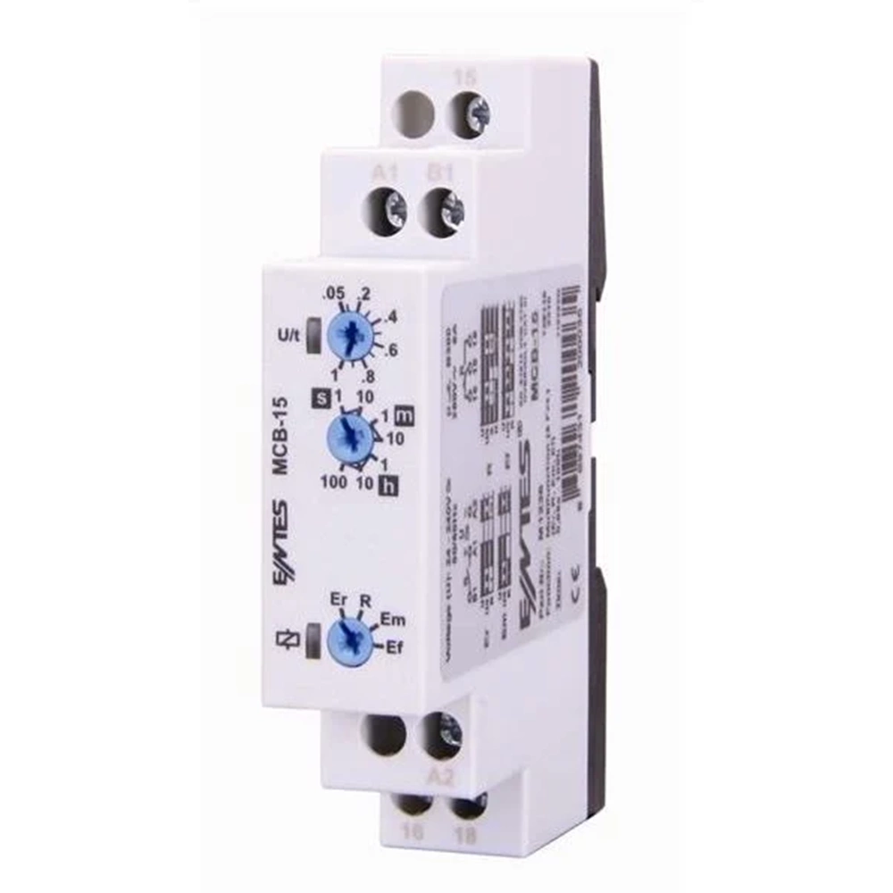 MCB-15 0,1 sn-100 Saat Zaman Rölesi