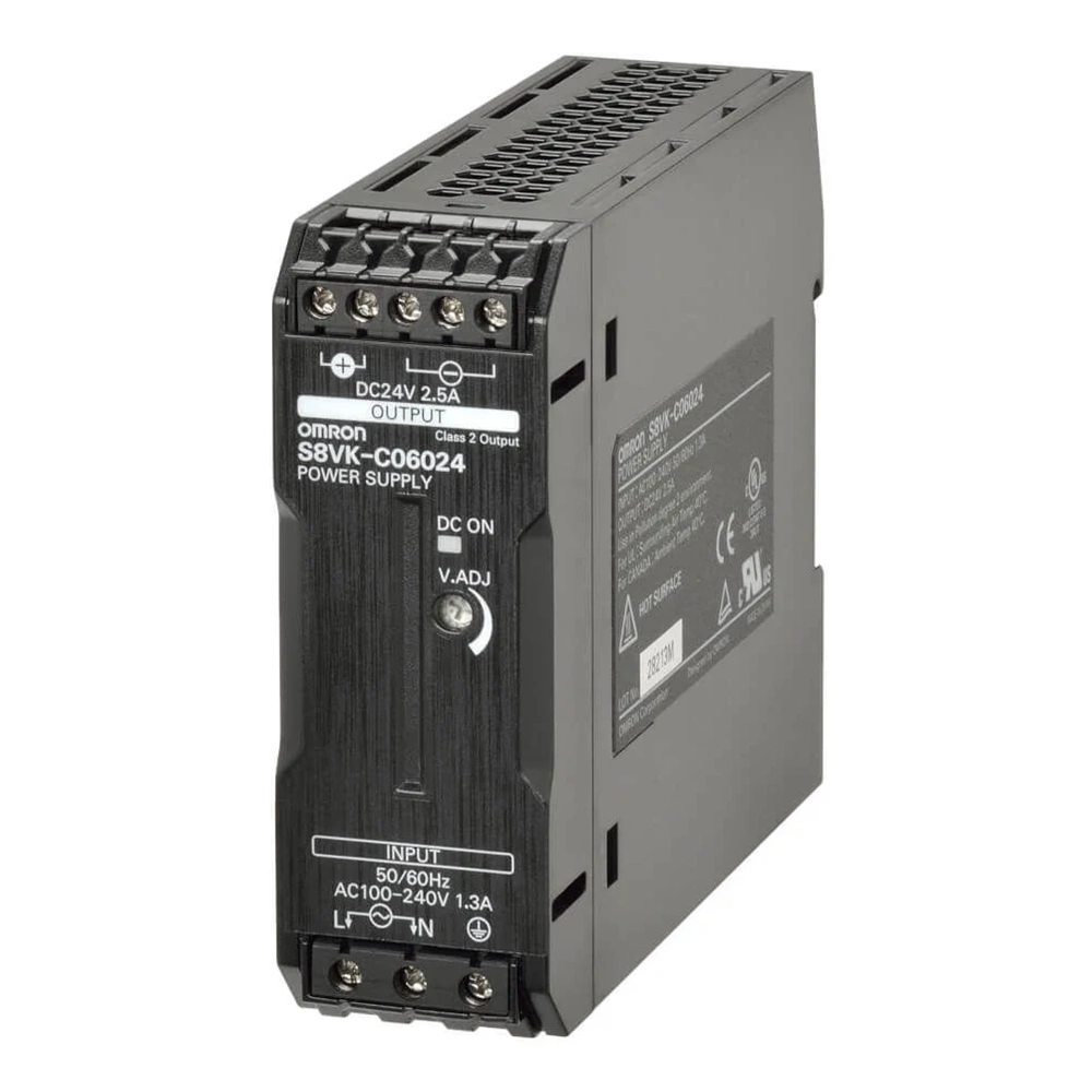 Omron S8VK-C06024 24VDC 2,5A Ray Tipi Güç Kaynağı